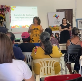 Apresentação do Comitê de Cultura de Amapá no Sertão.