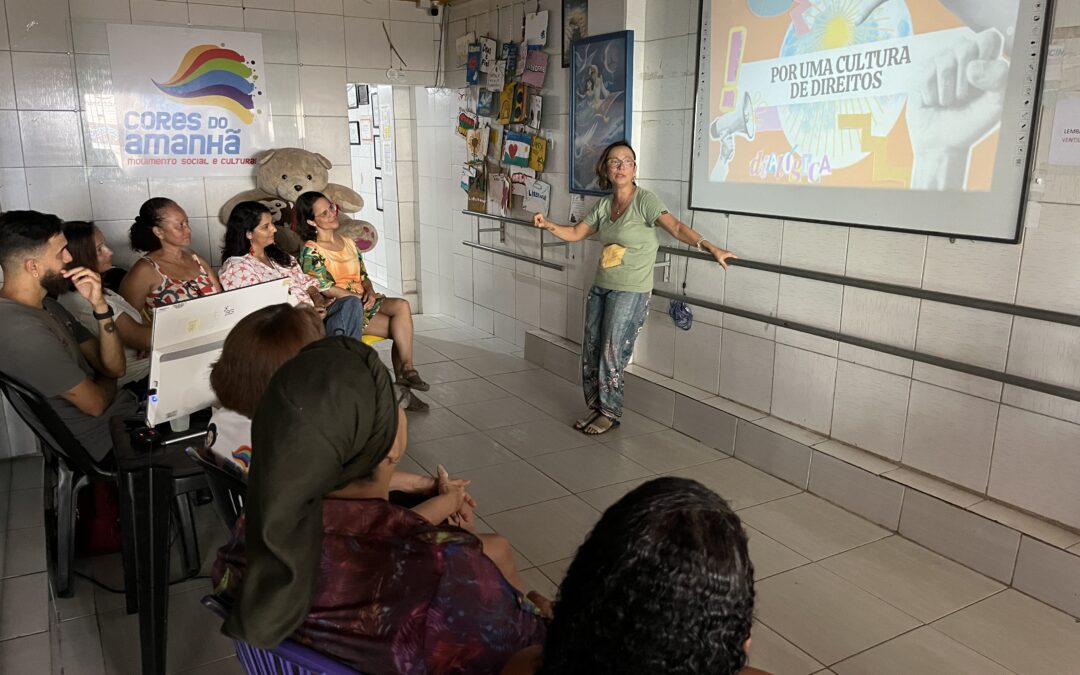 Apresentação “O que é o Comitê de Cultura em Amapá?” e palestra com o tema “Por uma cultura de direitos”.